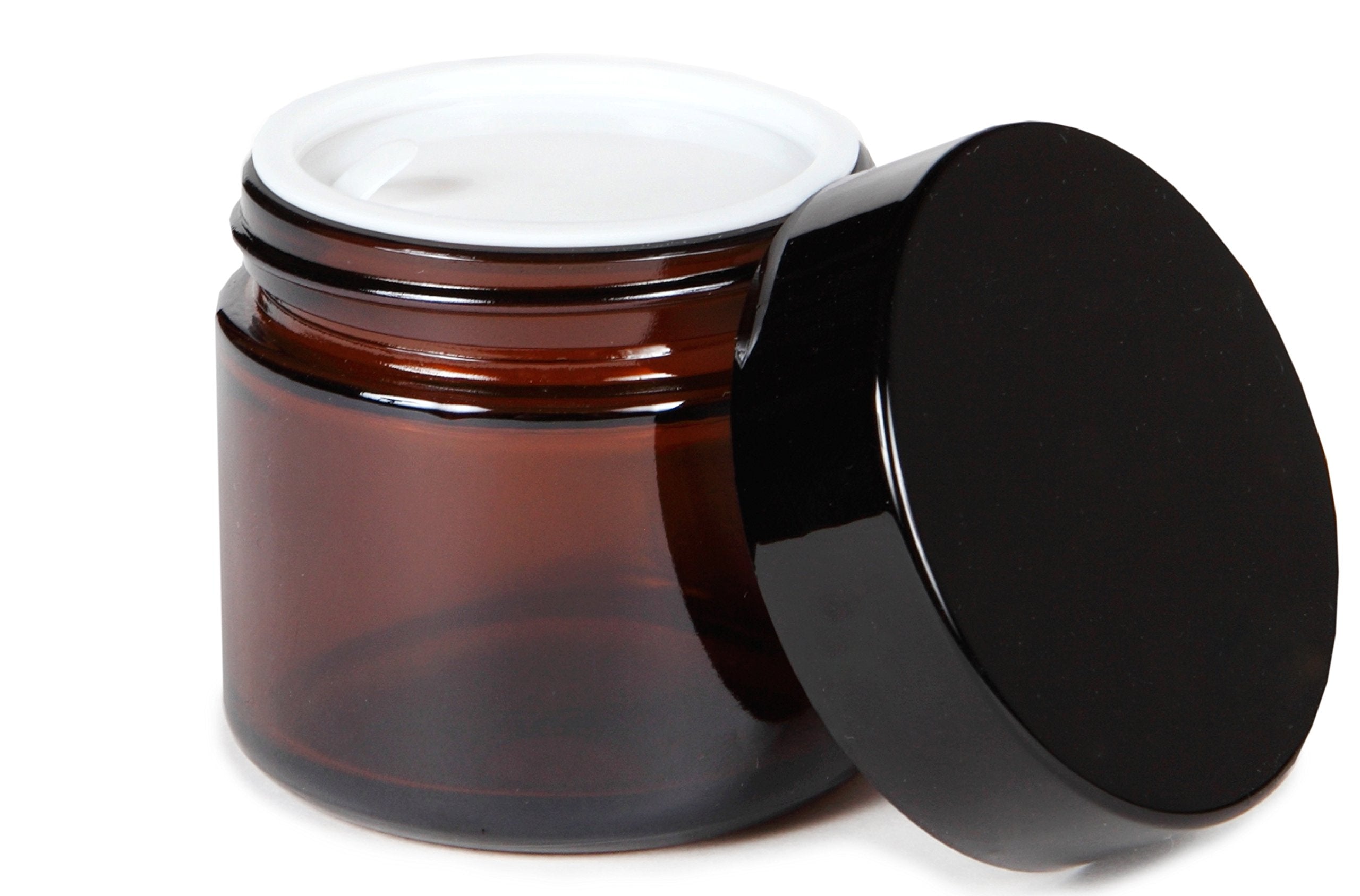 Vivaplex amber 2oz jar showing neat packaging ideal for gifts and storage.