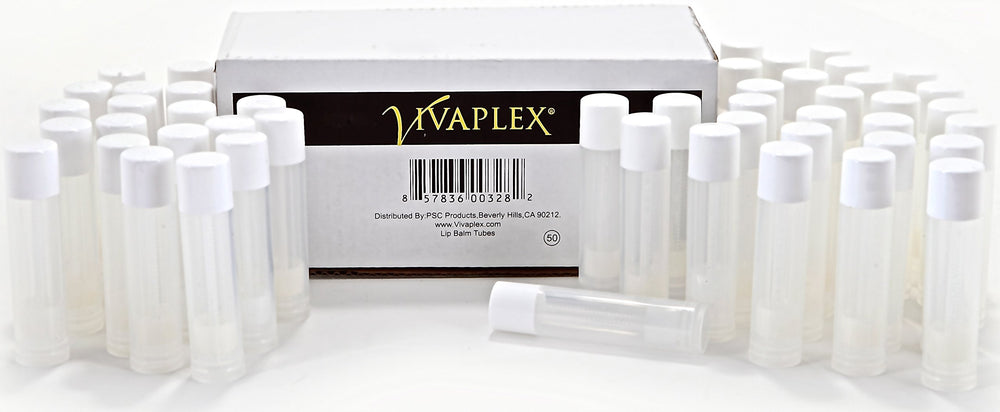 Vivaplex white-cap sealed tubes prevent leaks during travel