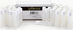 Vivaplex white-cap sealed tubes prevent leaks during travel