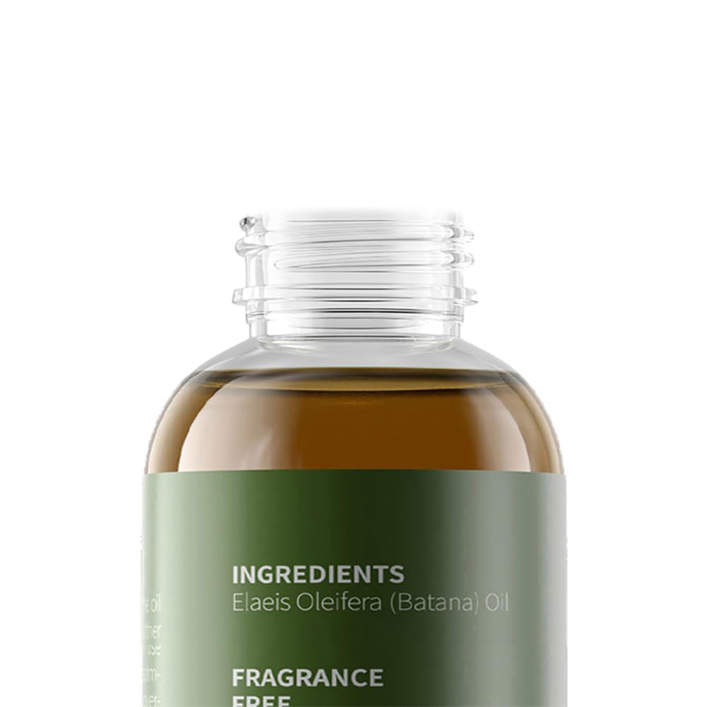 Vivccon Batana Oil fragrance embodiment features roasted coffee bean and smoky-sweet notes.