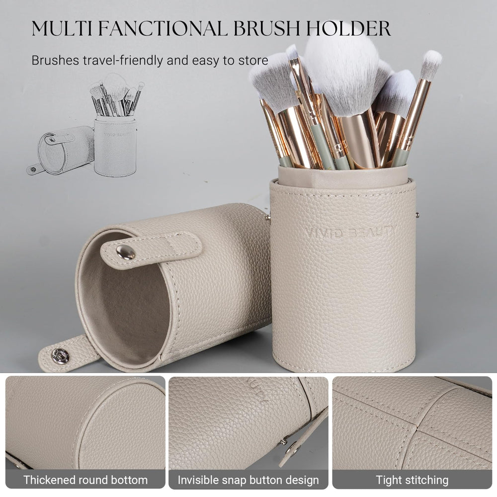 VIVID BEAUTY foundation brush for smooth, even coverage