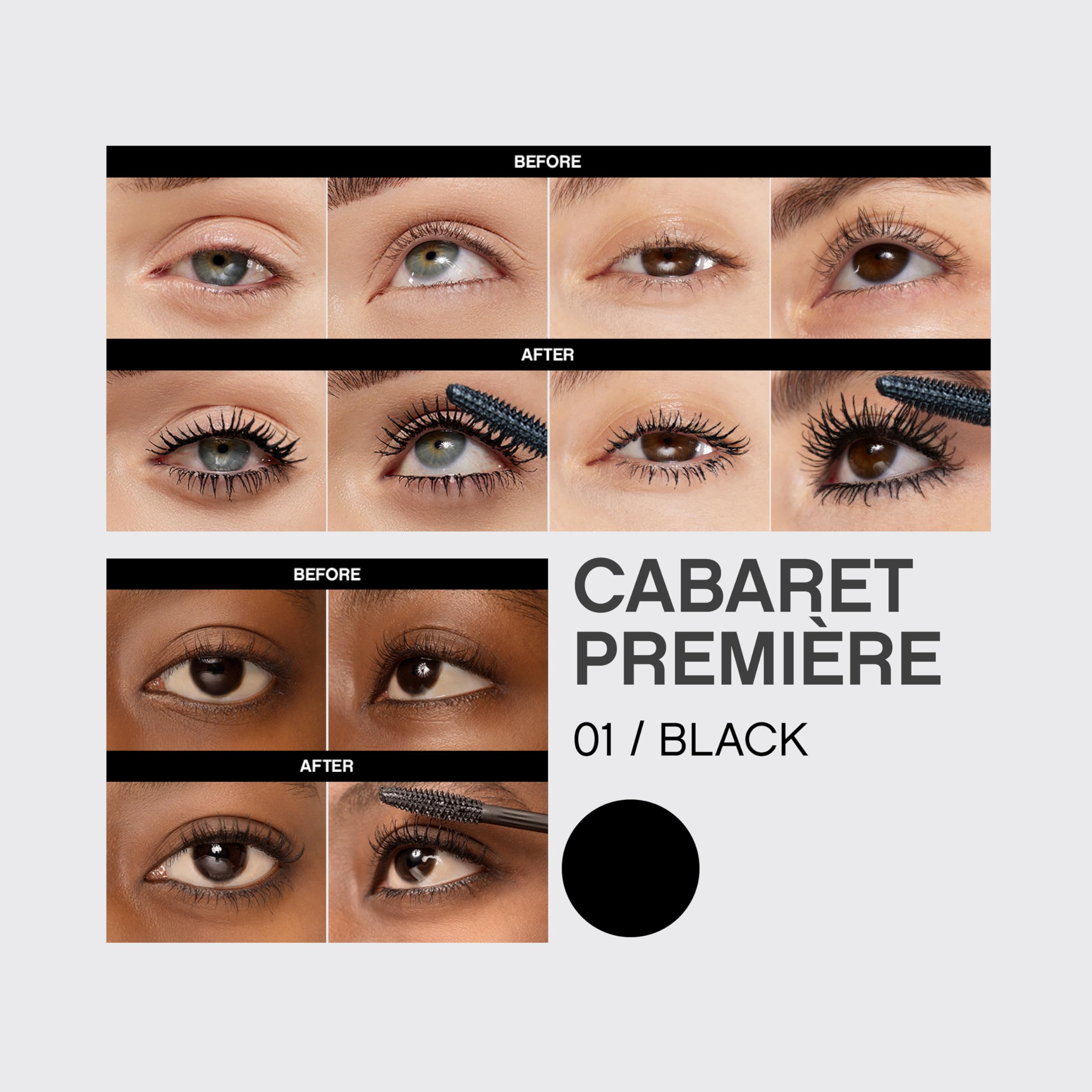Vivienne Sabó Cabaret Premiere Black Mascara brush detail aiding clump-free application