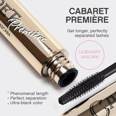 Vivienne Sabó Cabaret Premiere Black Mascara petite wand close-up for precise lash definition