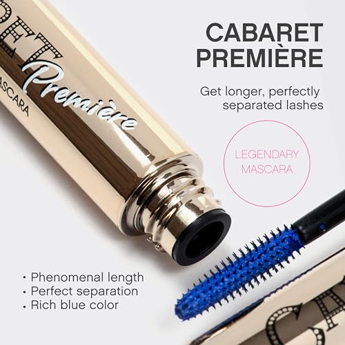 Vivienne Sabó Cabaret Premiere Blue Mascara brush close-up enabling precise, clump-free application.