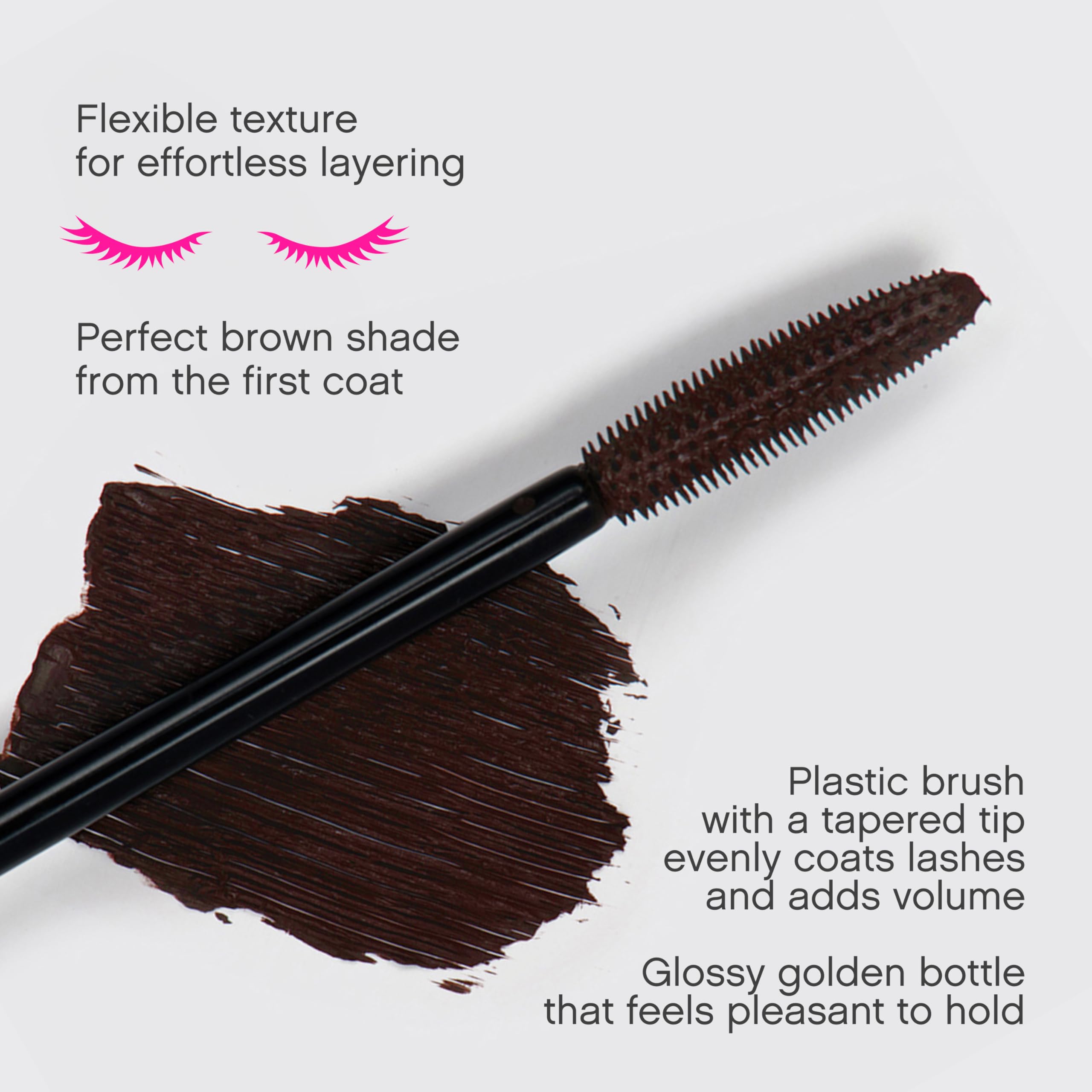 Vivienne Sabó Cabaret Premiere Brown Mascara defined lashes accentuates length