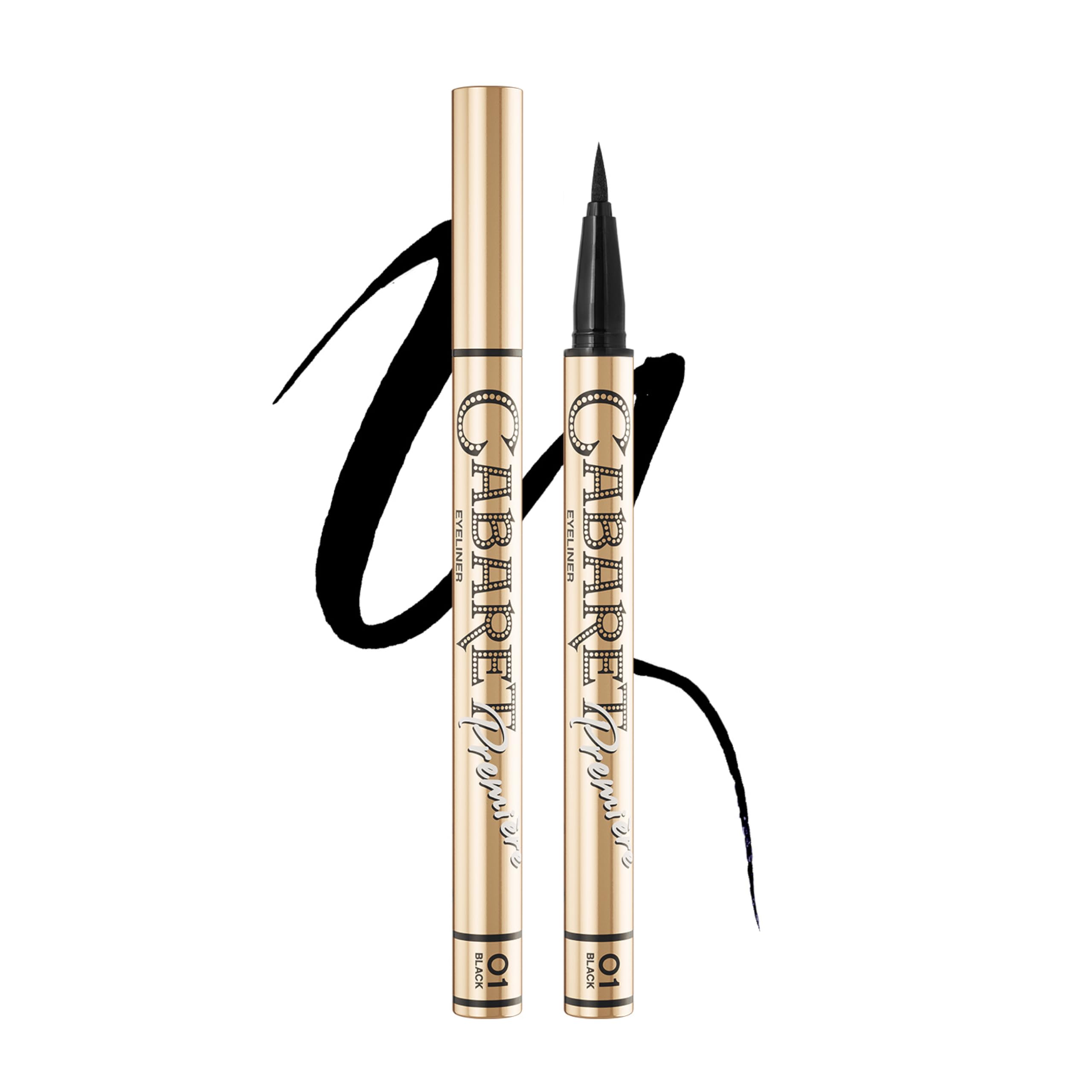 Vivienne Sabó Cabaret Premiere Eyeliner Pen felt-tip close-up for precise wing definition.