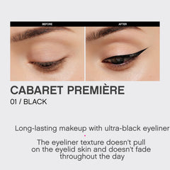 Vivienne Sabó Cabaret Premiere Eyeliner Pen waterline application for quick definition.
