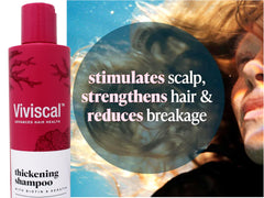 Viviscal densifying conditioner bottle front highlights lightweight formula for smoother, more manageable hair.