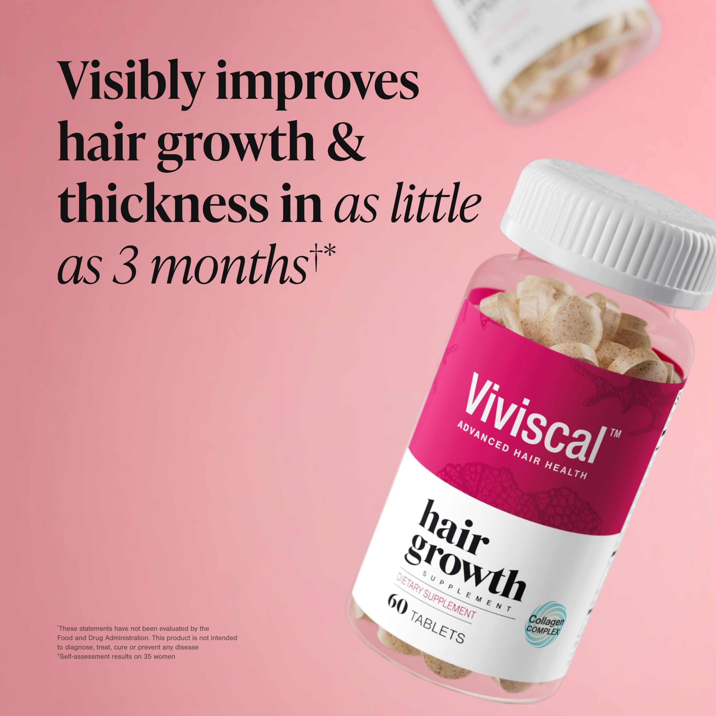 viviscal label focusing on ingredients list to highlight evidence-backed nutrients