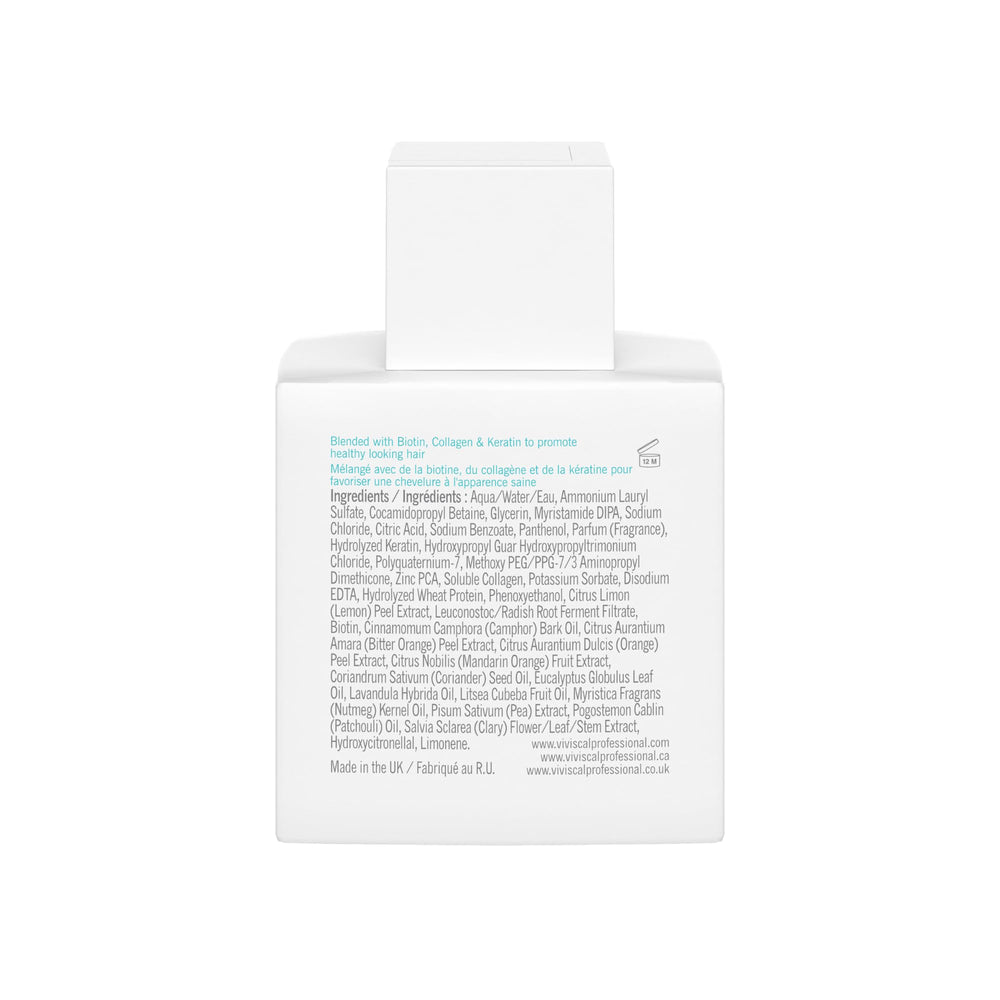 Viviscal Professional Thin to Thick Shampoo lather texture ready to cleanse hair