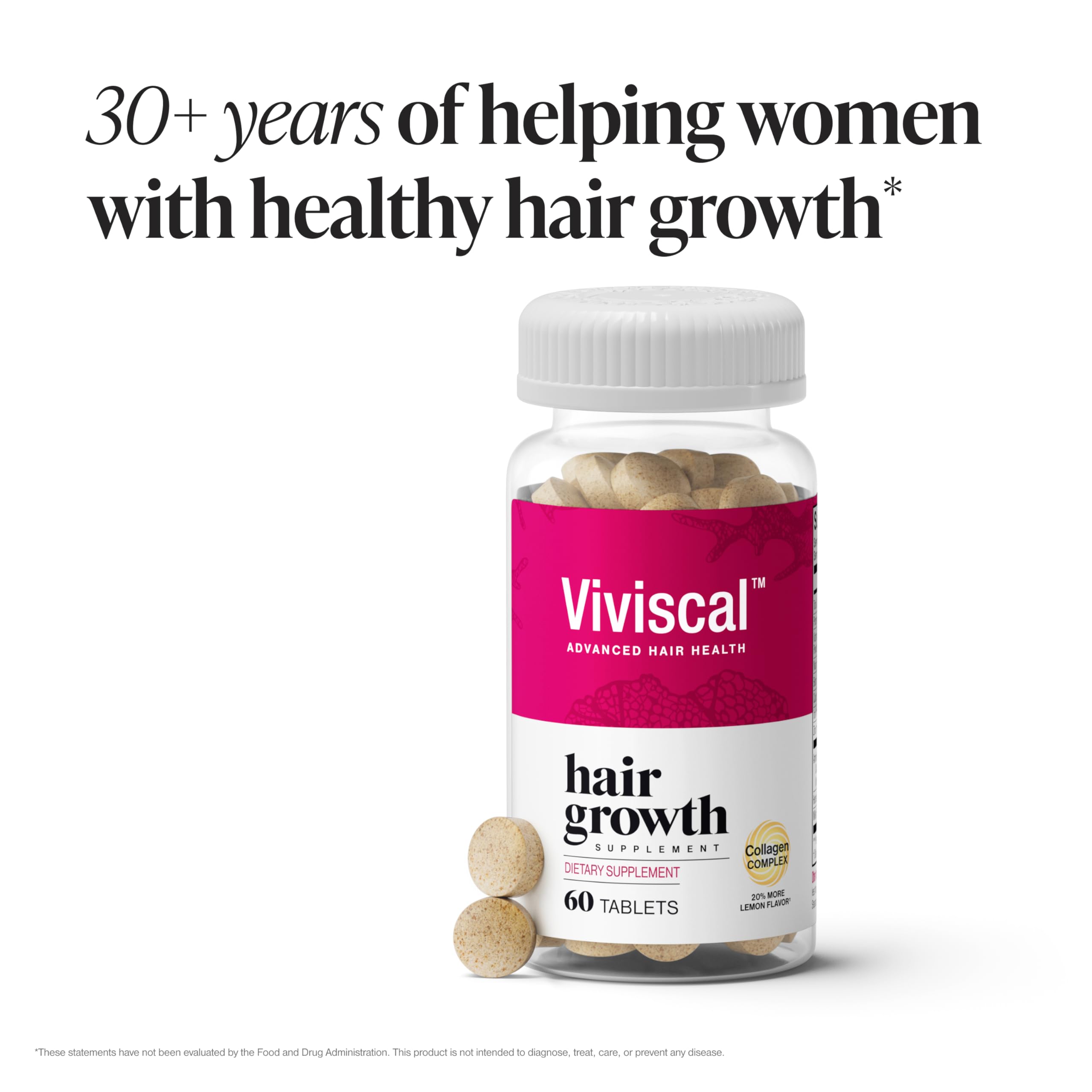 viviscal supplement facts panel close-up emphasizing transparency and safety benefit