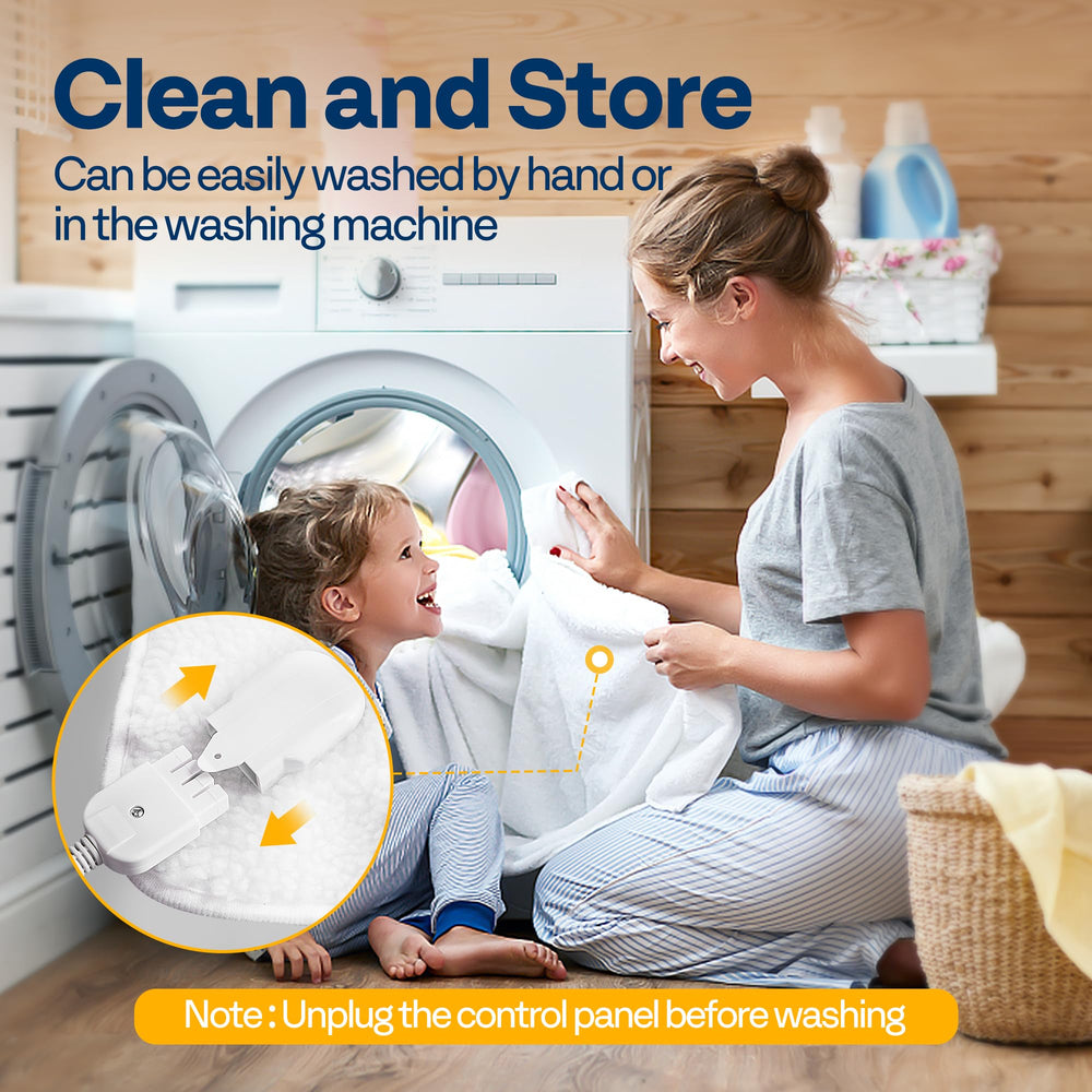 VIVOHOME warmer folds for compact storage between uses
