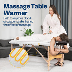 VIVOHOME warmer with temperature and timer controls for tailored sessions