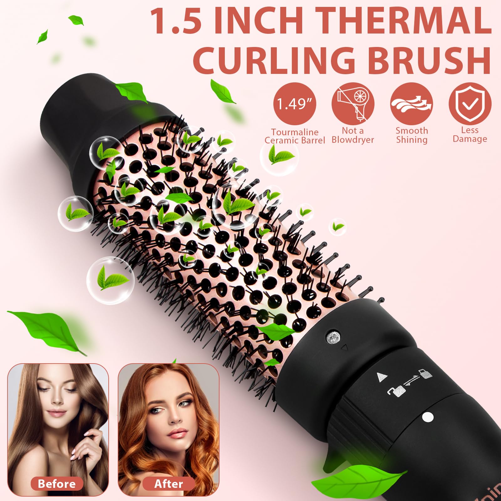 Vnina 30-second heat-up feature highlighted for fast styling