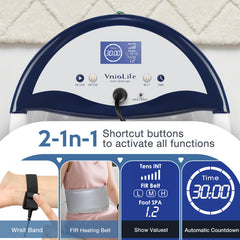 VnioLife water detox action image showing electrolysis and ion array support