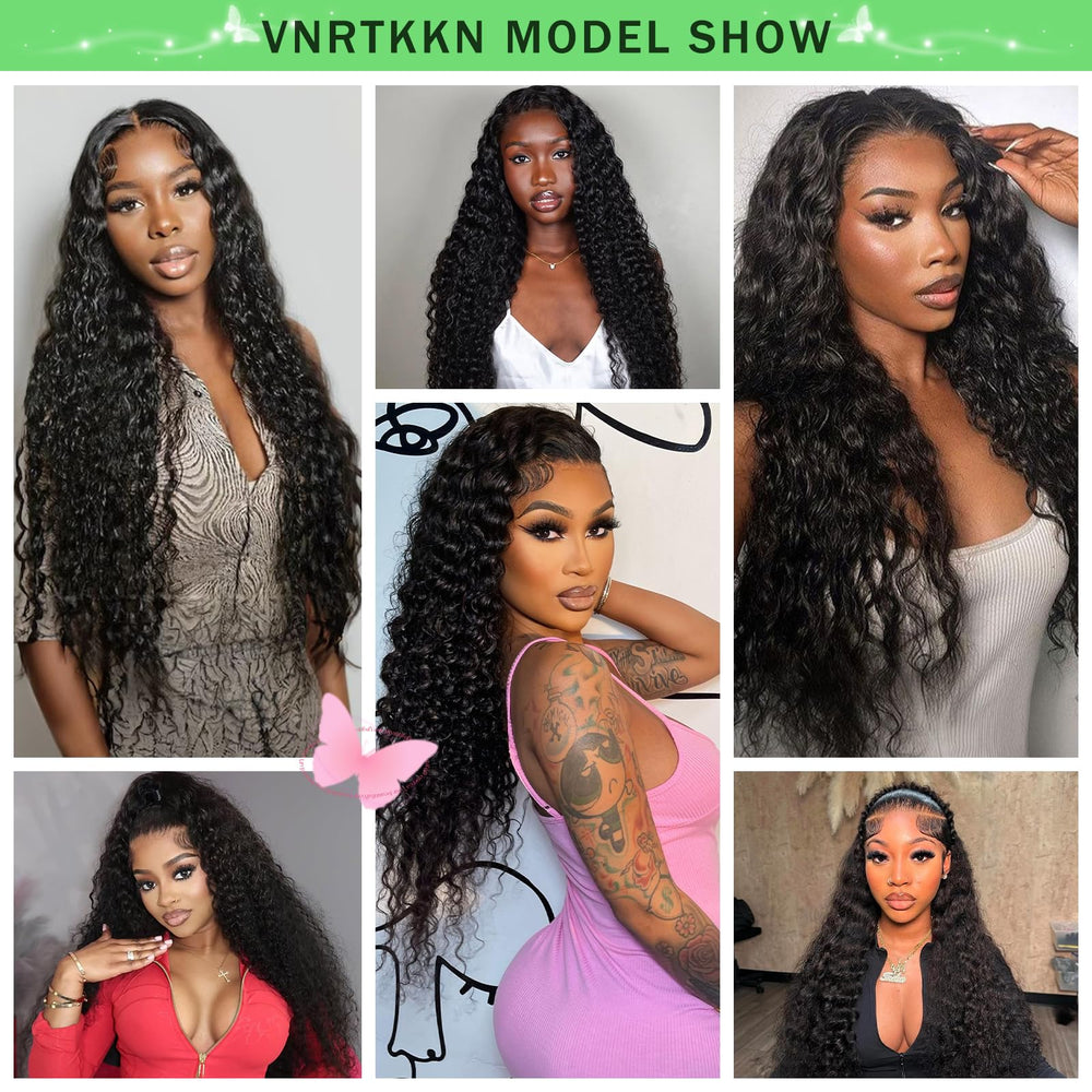 Vnrtkkn wet-and-wavy look showcases versatile styling for events.