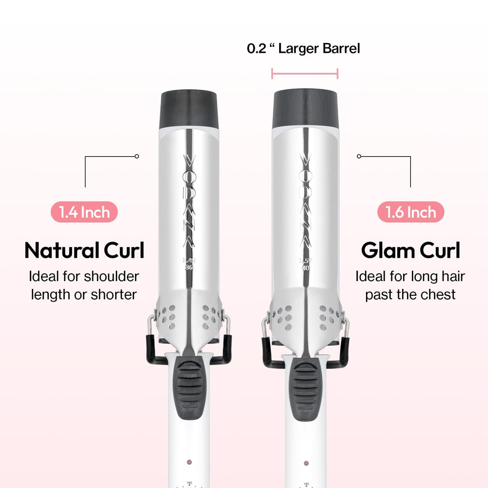 Vodana GlamWave ceramic plates close-up for smooth glide