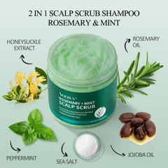VOERUY silicone scalp massager for soothing at home spa massage