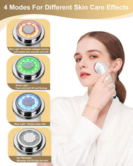 VOFEL face massager 4in1 white control panel showing easy treatment customization
