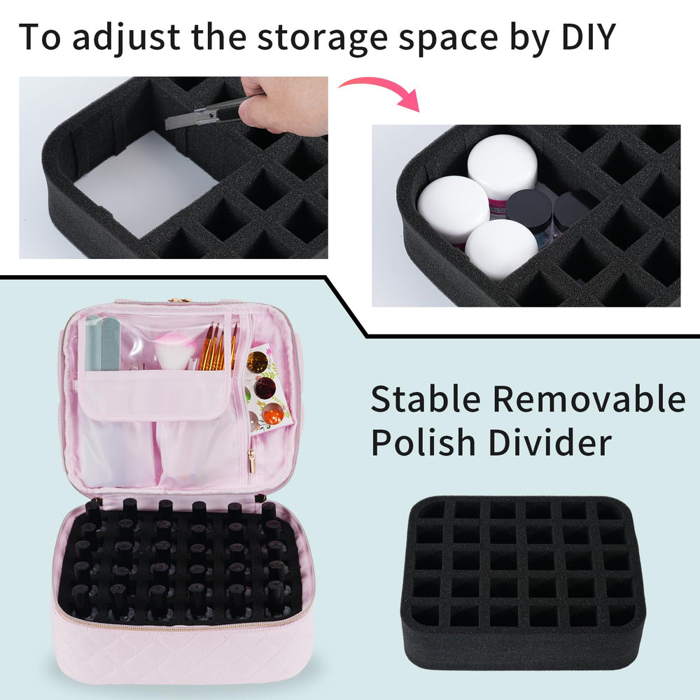 VOFIpremiAm organizer case side pockets for remover and cords
