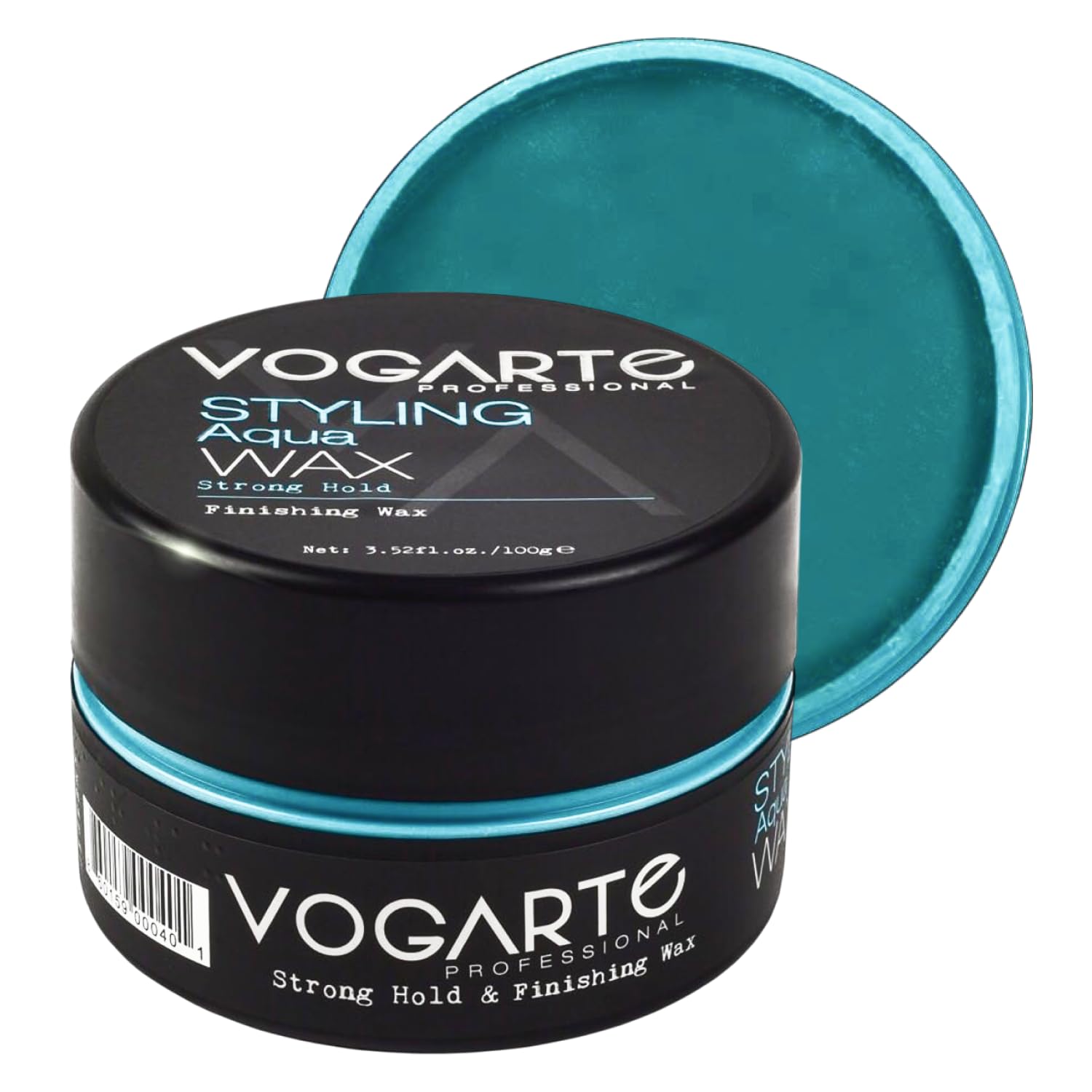 Vogarte Hair Wax strong hold-application demonstrates lasting control for defined hairstyles.