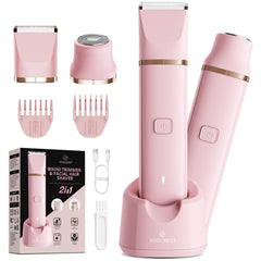 VG VOGCREST bikini trimmer waterproof in shower for versatile wet or dry grooming.