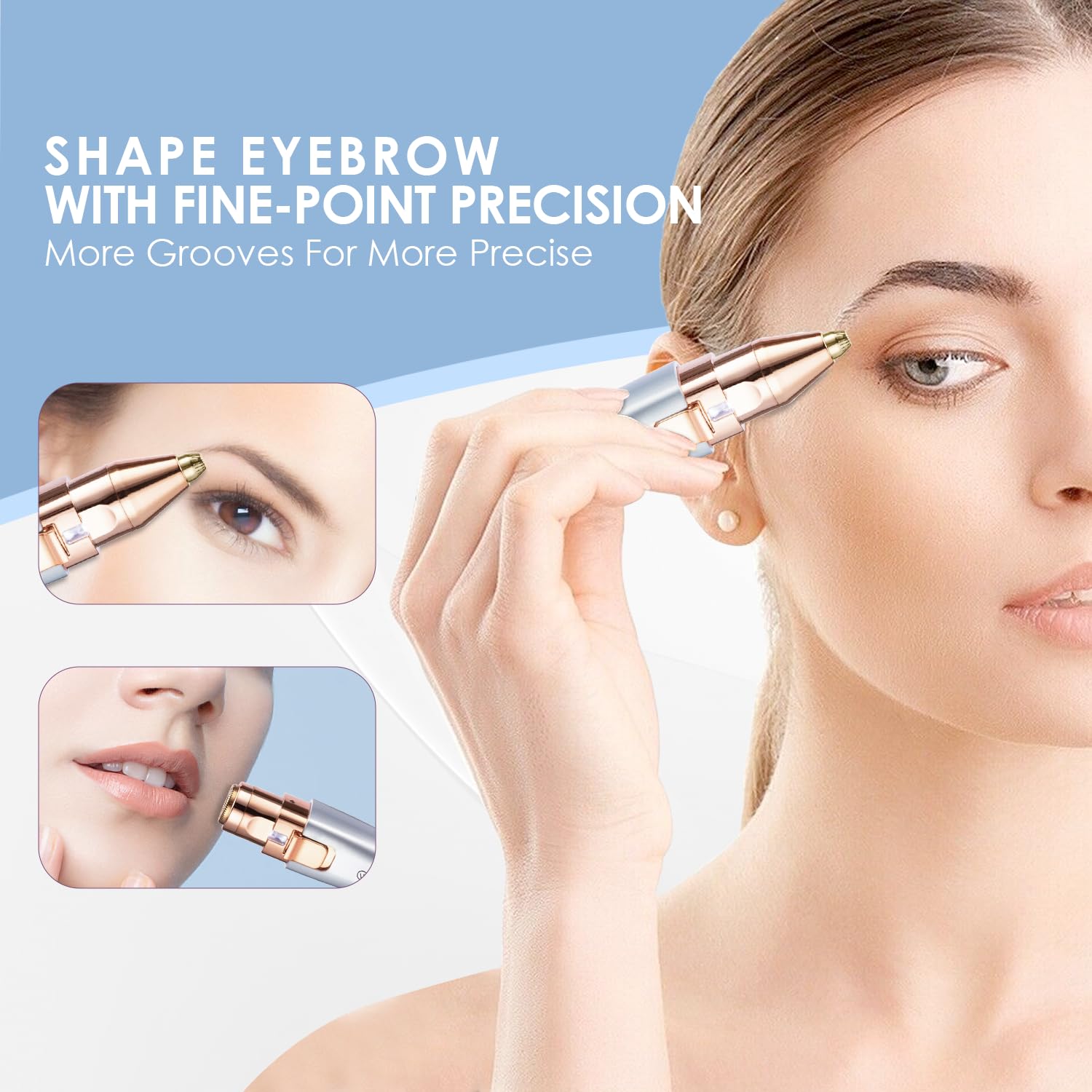 VG VOGCREST Portable travel design shown for on-the-go touch-ups.