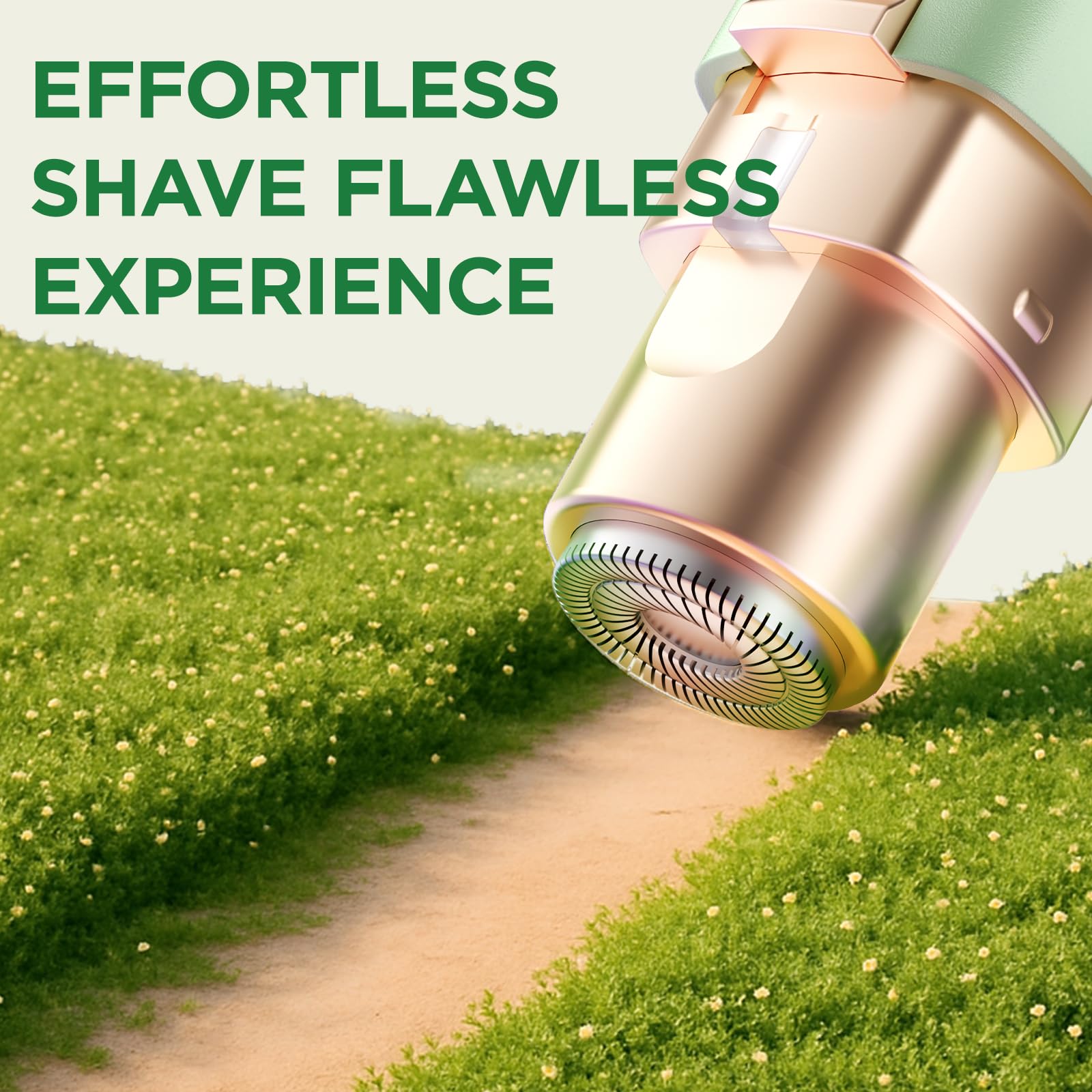 VG VOGCREST smooth grooming experience emphasizes gentle, pain-free use