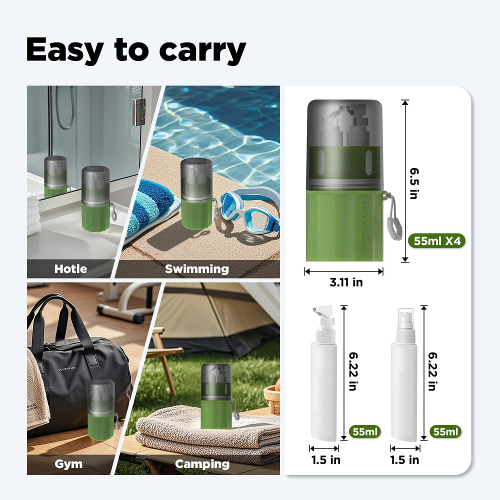 VOGOGE PE material bottles are non-toxic and eco-friendly