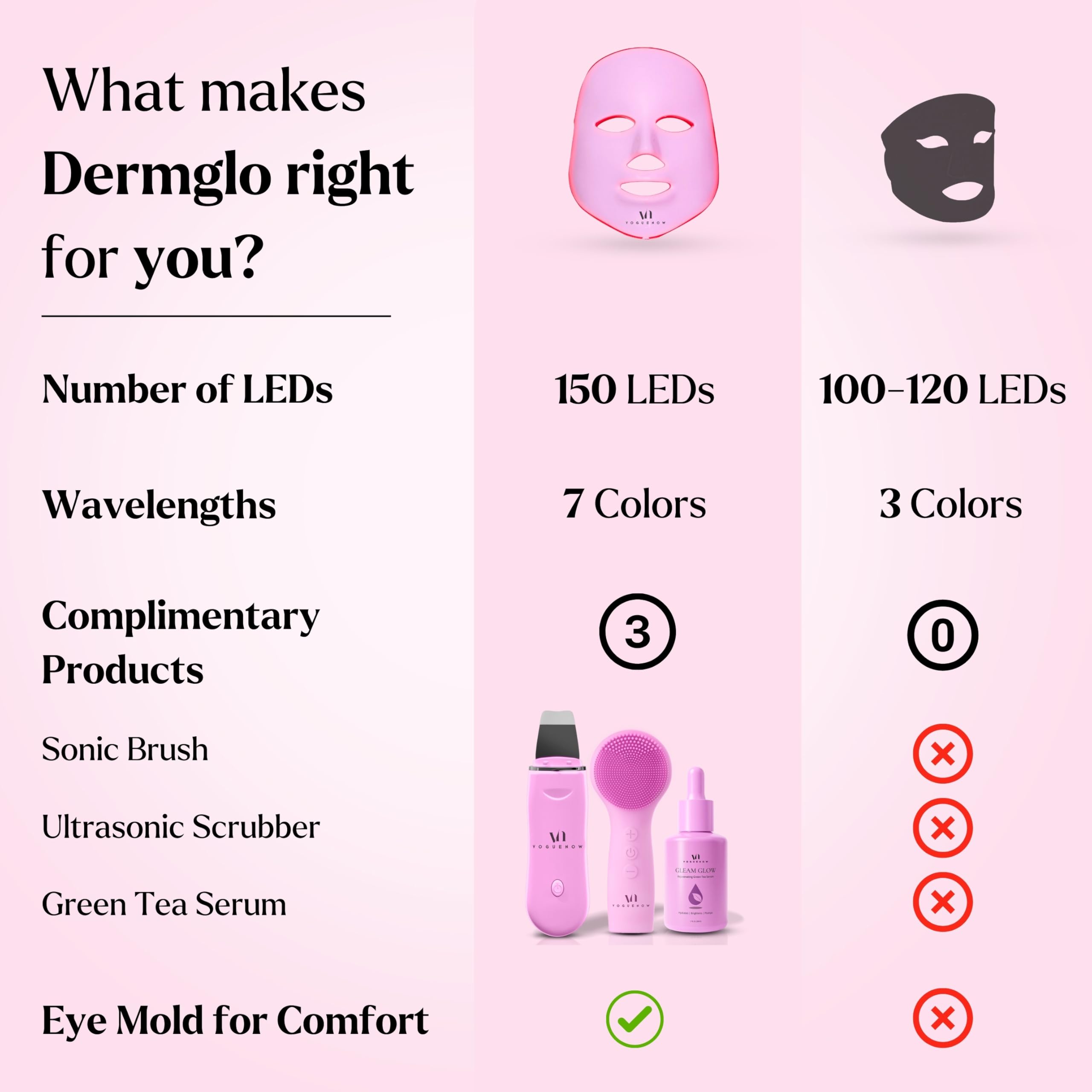 VogueNow Woman using mask at night for a calm, glowing skin routine
