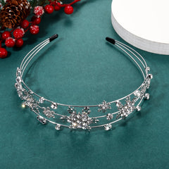 Vokone Christmas Headband for Women offers party-ready chic for holiday outfits.