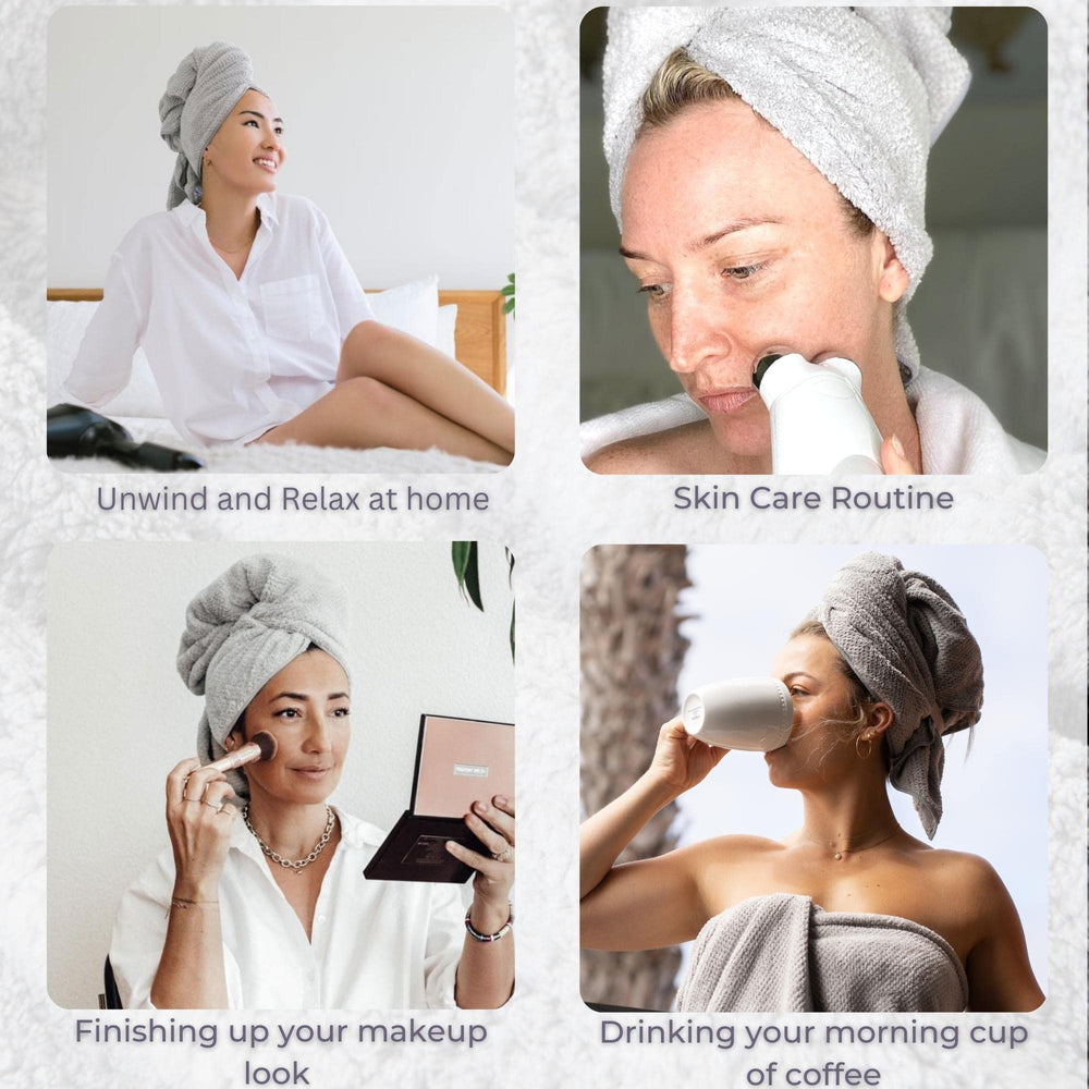 VOLO Hero Hair Towel works for all hair types and textures