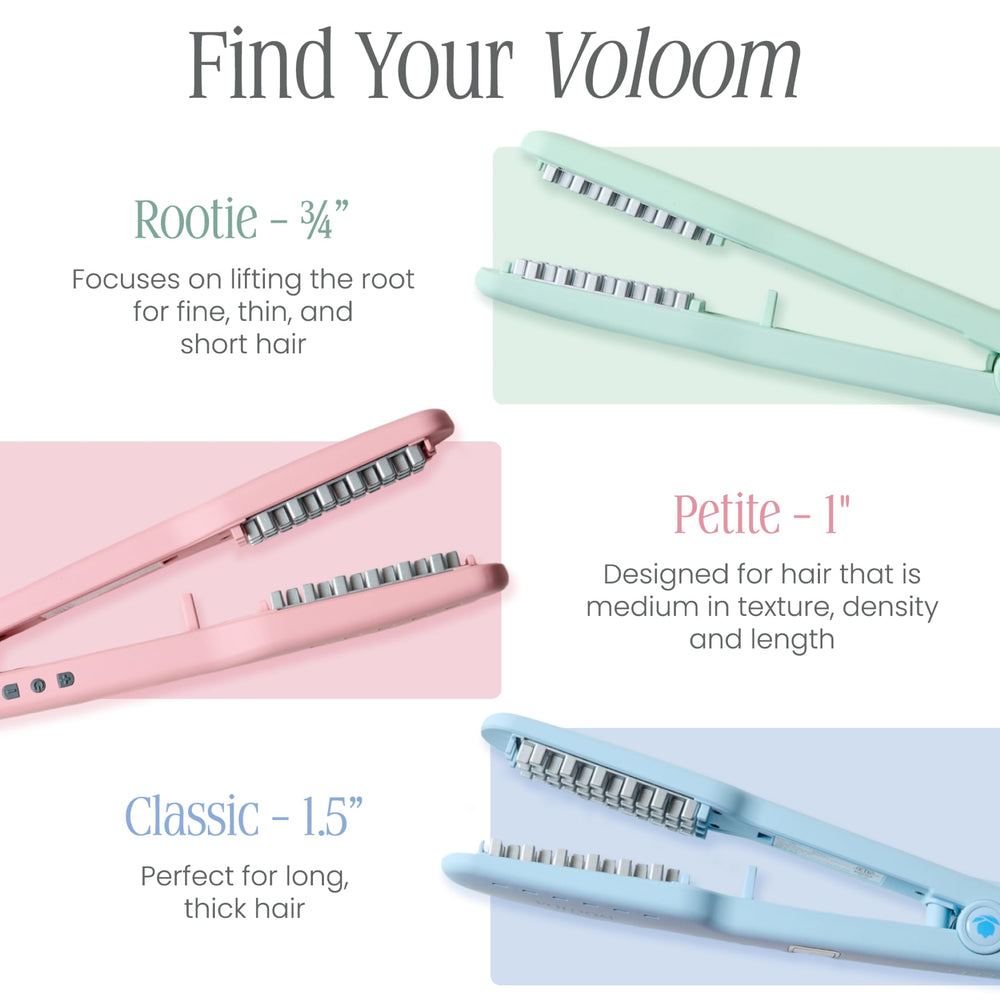 VOLOOM Petite heat-resistant case with accessories for organized storage