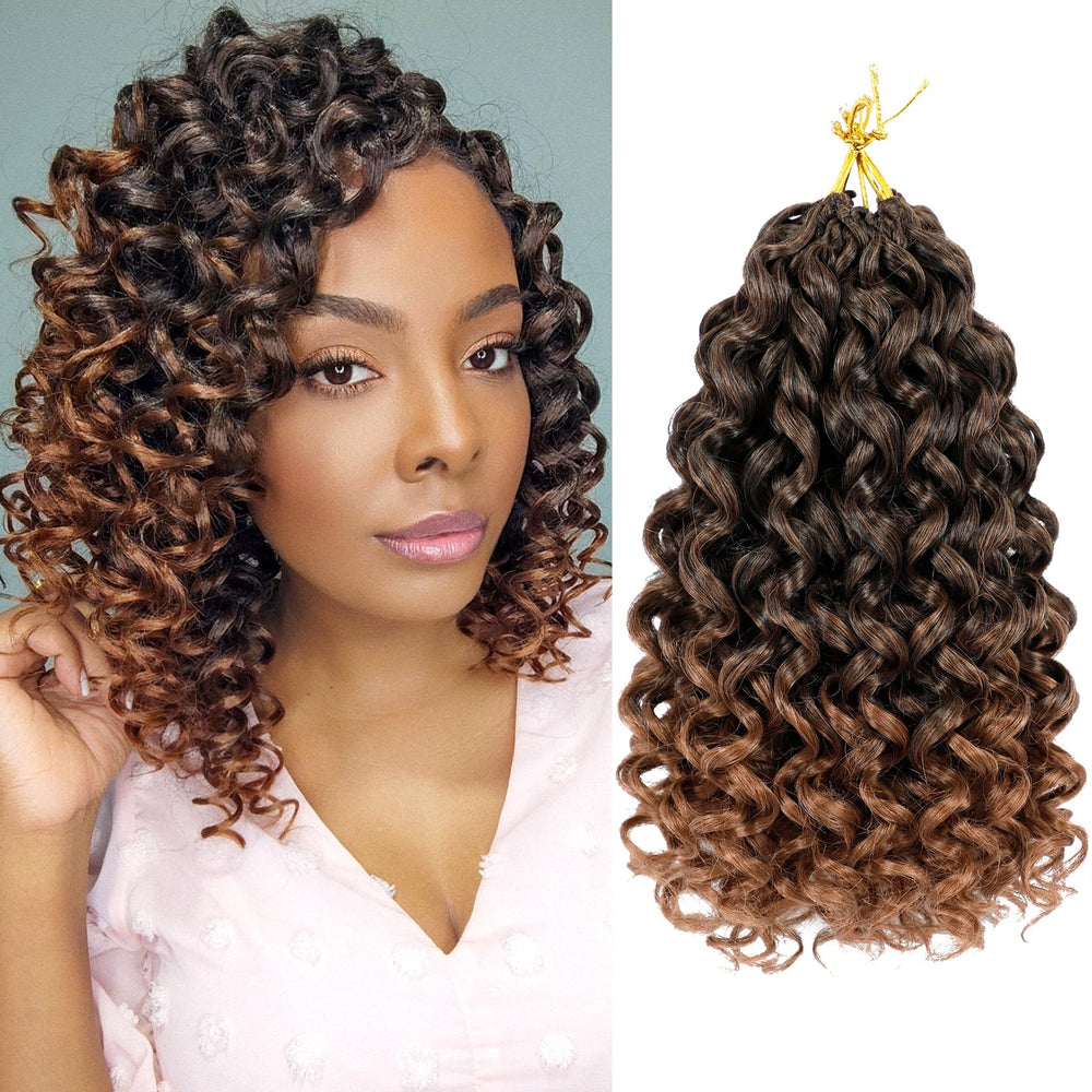 Vomella GoGo Curl crochet hair 8 packs for full-head 10-inch install