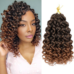 Vomella GoGo Curl crochet hair 8 packs for full-head 10-inch install
