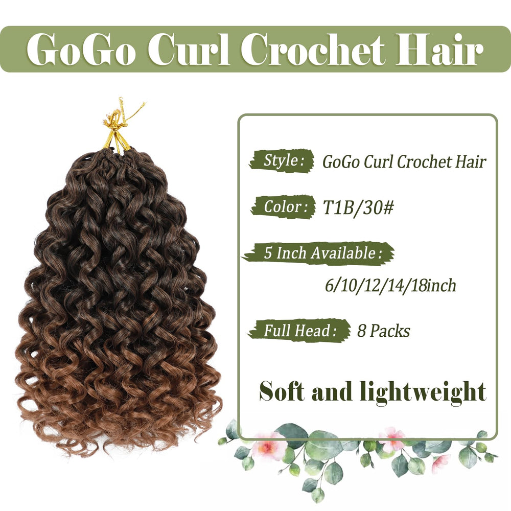 Vomella GoGo Curl lightweight synthetic fiber for breathable comfort