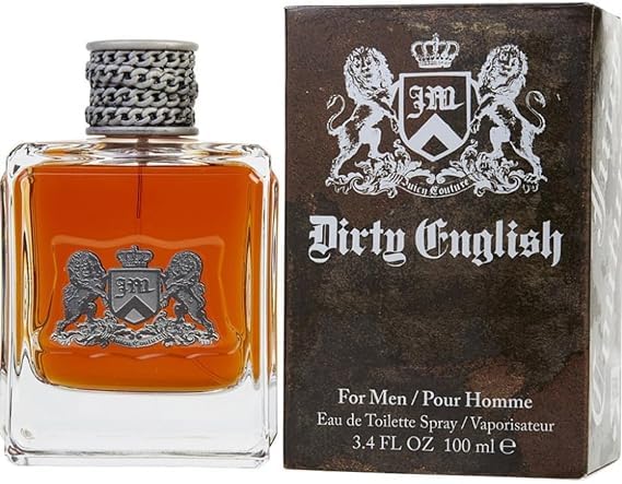 VORAGA Dirty English EDT bottle front for confident everyday wear.
