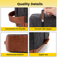 Vorspack front pocket detail offers quick access to small items.