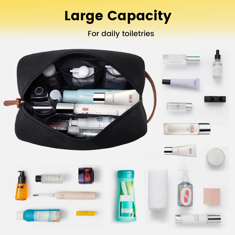 Vorspack multicolor canvas bag offers stylish organization for trips.