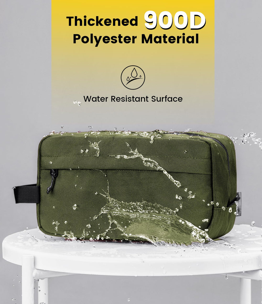 Vorspack front zipper pocket image highlights extra storage for cosmetics or cords.