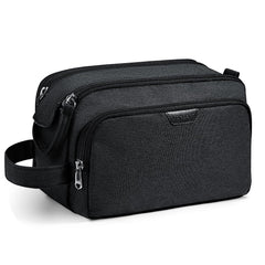 Vorspack Travel Toiletry Bag front zipper keeps toiletries accessible on trips