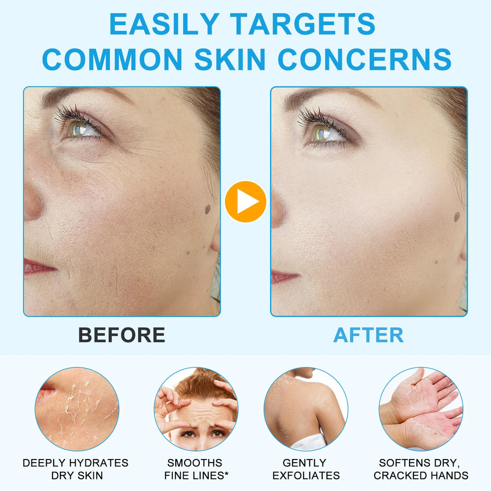 Vortexonix Hyaluronic Acid Serum Powder blended with moisturizer for hydration boost.
