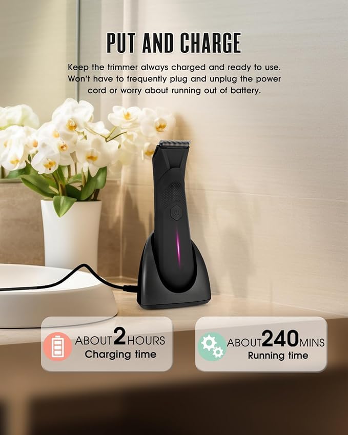 Voukad Manscaper battery life up to 240 minutes per charge