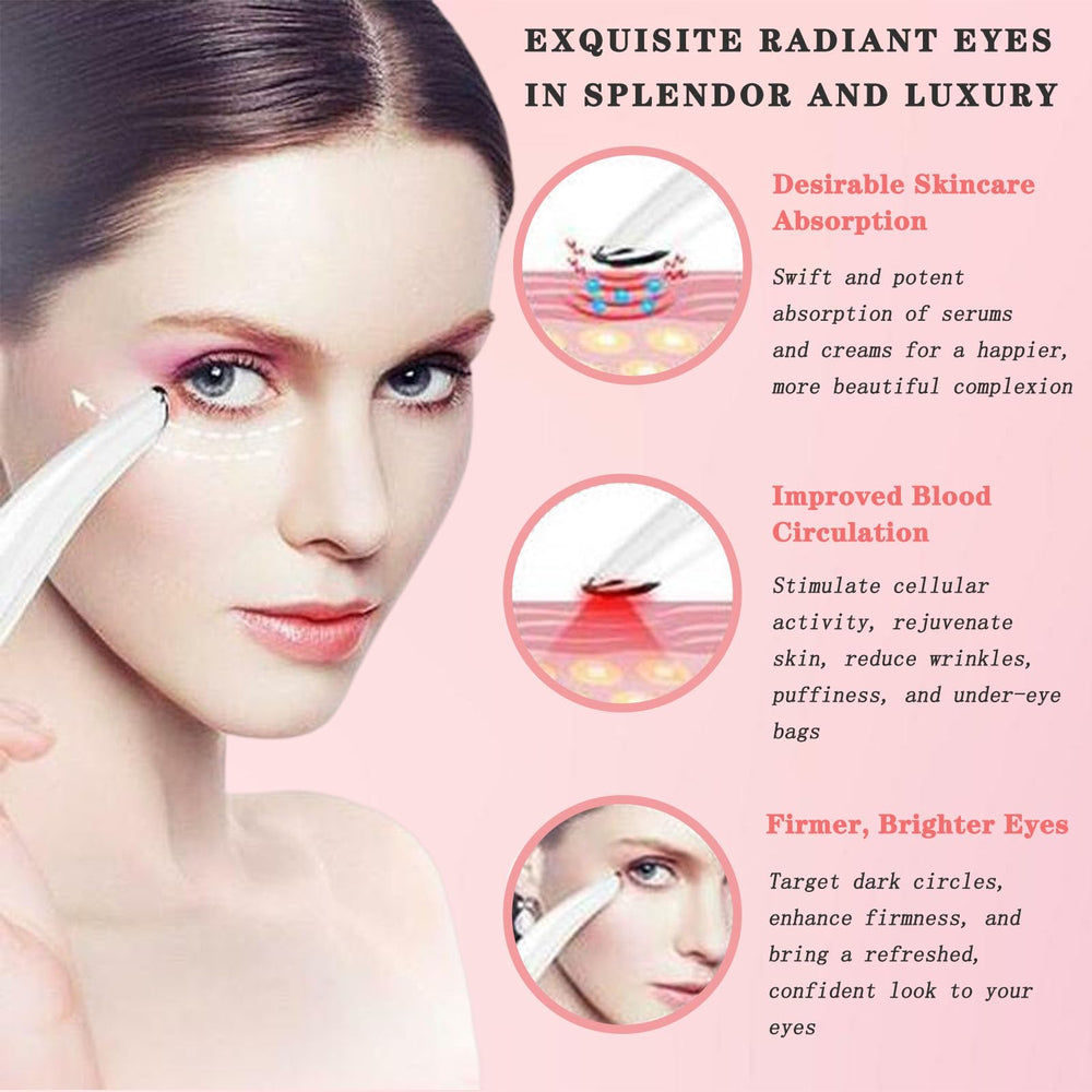 Vowleike Eye Lift Wand dry eyes relief through soothing heat and stimulation.