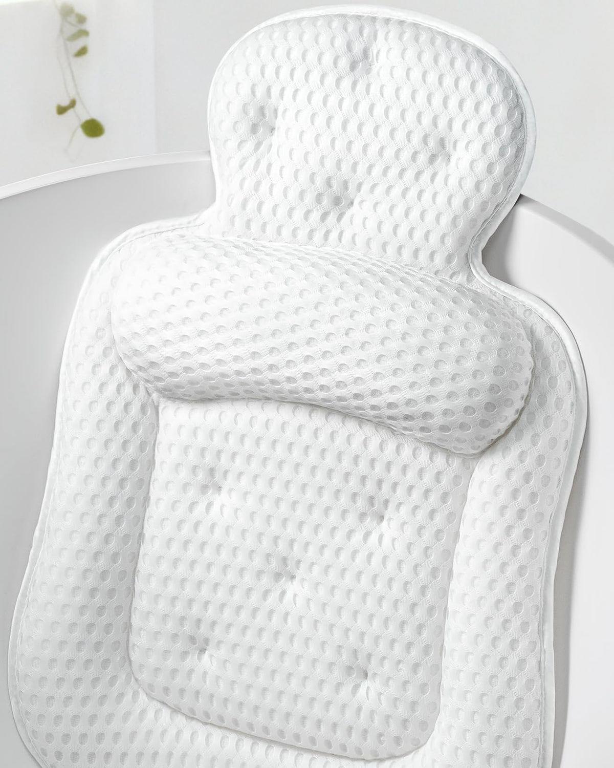 VOXOR bath pillow head and neck support for a comfortable soak