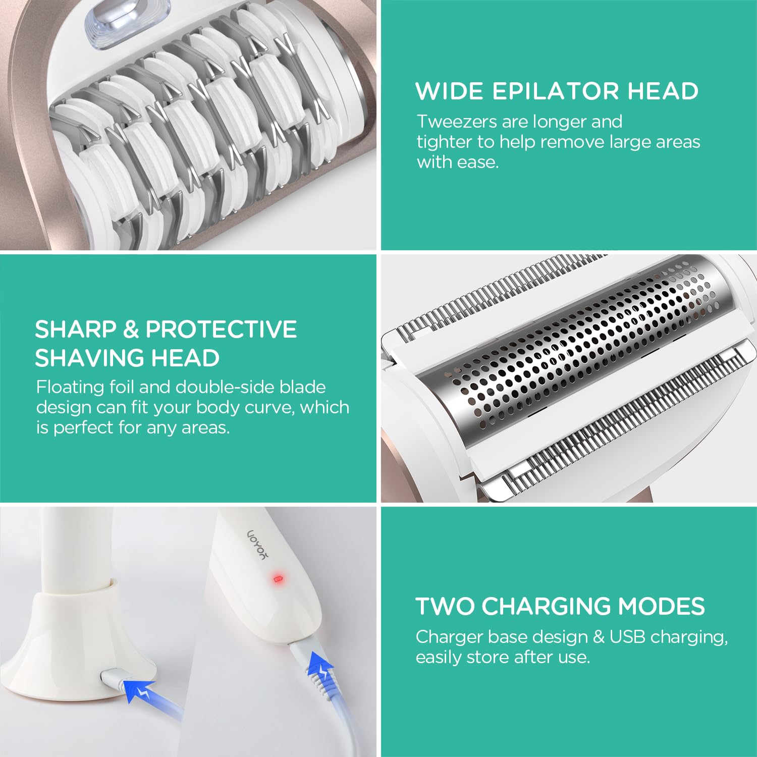 VOYOR BM300 callus remover head supports feet care and smooth heels