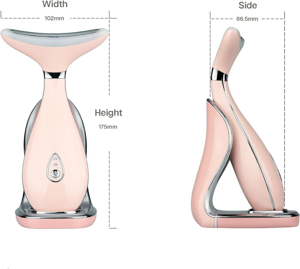 VRAIKO Lily Massager includes USB-C stand and quick-start guide for convenient charging and setup.