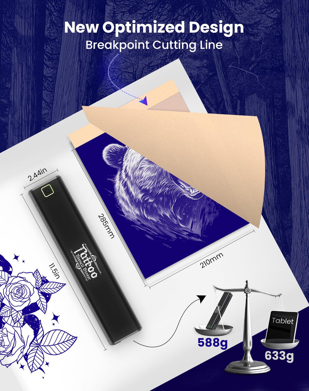 Vretti P84 portable-design underscores travel-friendly kit for artists on the go.