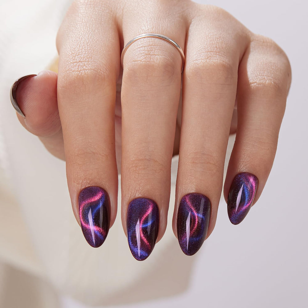 VSALON Reusable press-on nails withstand daily wear and easy removal