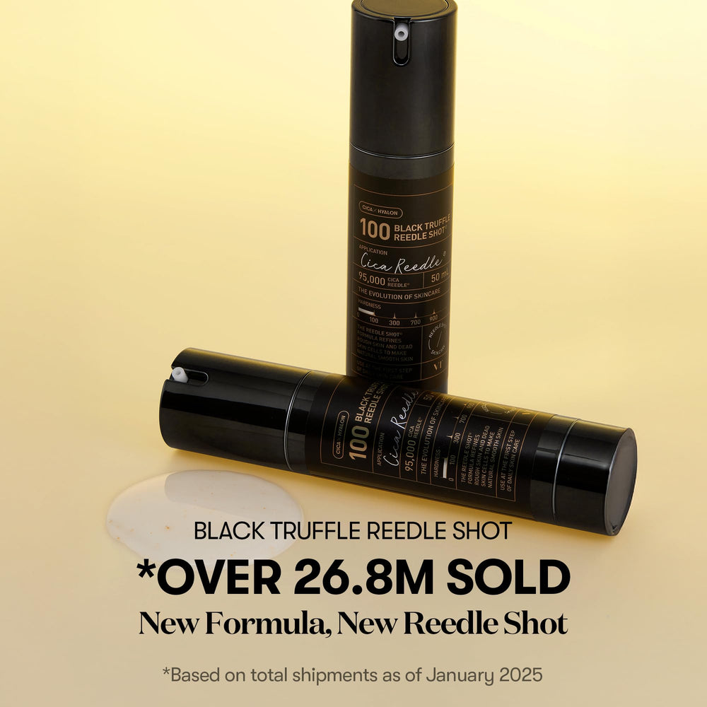 VT COSMETICS Black Truffle Reedle Shot ingredients highlight truffle extract and 24K gold